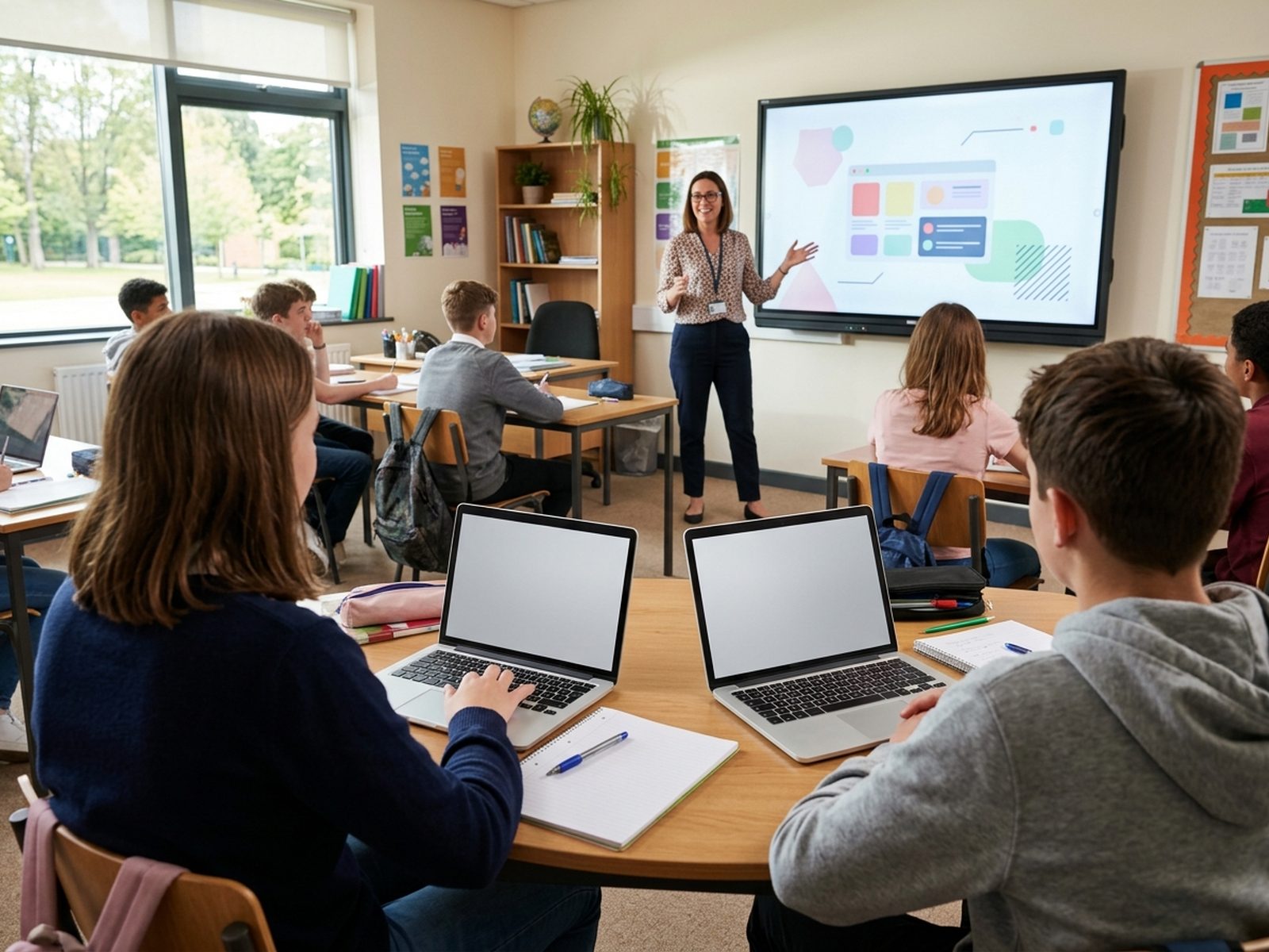 NetSupport School virtual whiteboard, tests and Q&A module